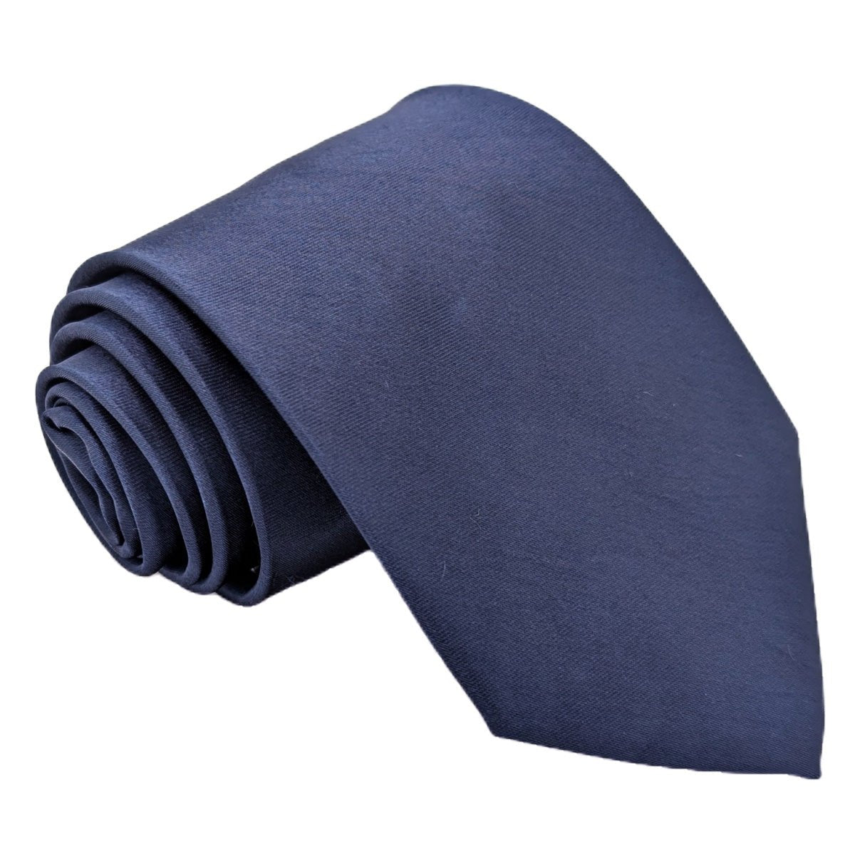 Dark Blue Wedding Tie - Wedding Tie - Regular (approx. 8.5cm) - Tie Only - Swagger & Swoon