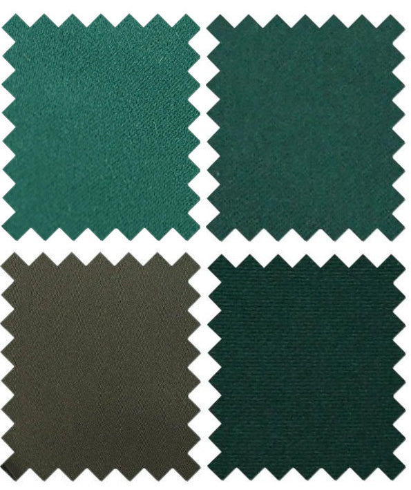 Dark Green Wedding Tie Swatch Pack