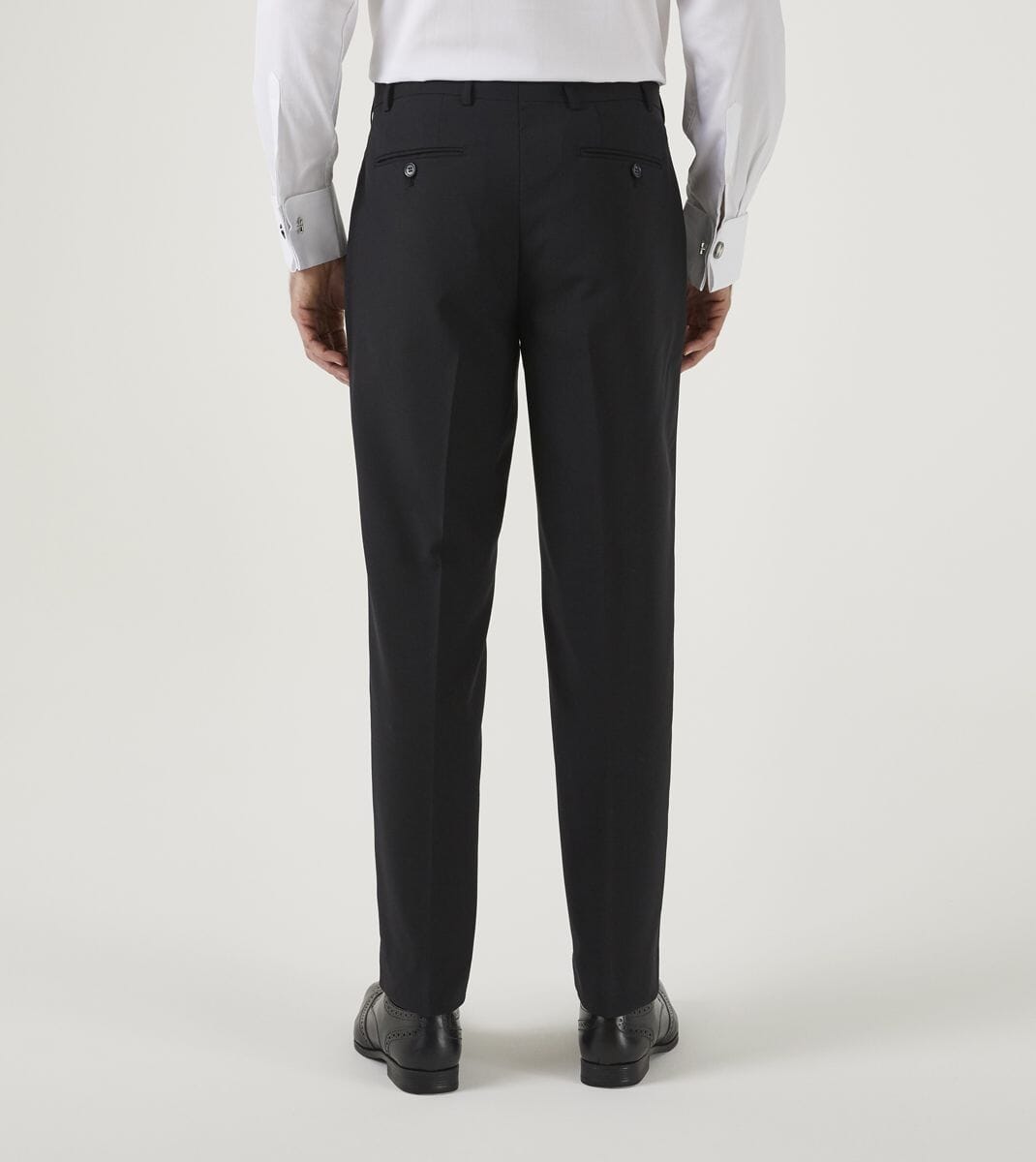 Darwin Black Trousers - Trousers - 28R - Swagger & Swoon