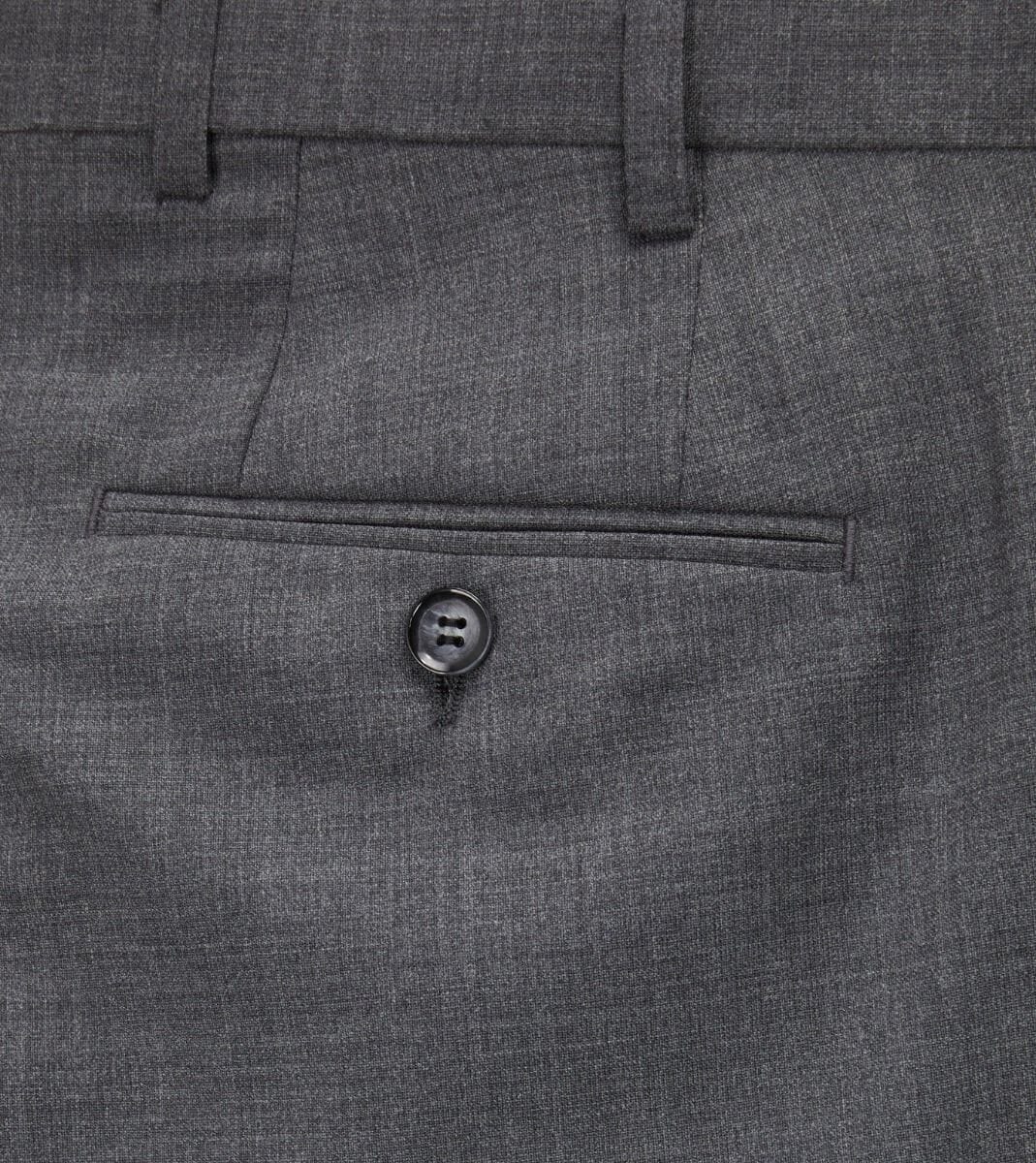 Darwin Grey Trousers - Trousers - 28R - Swagger & Swoon