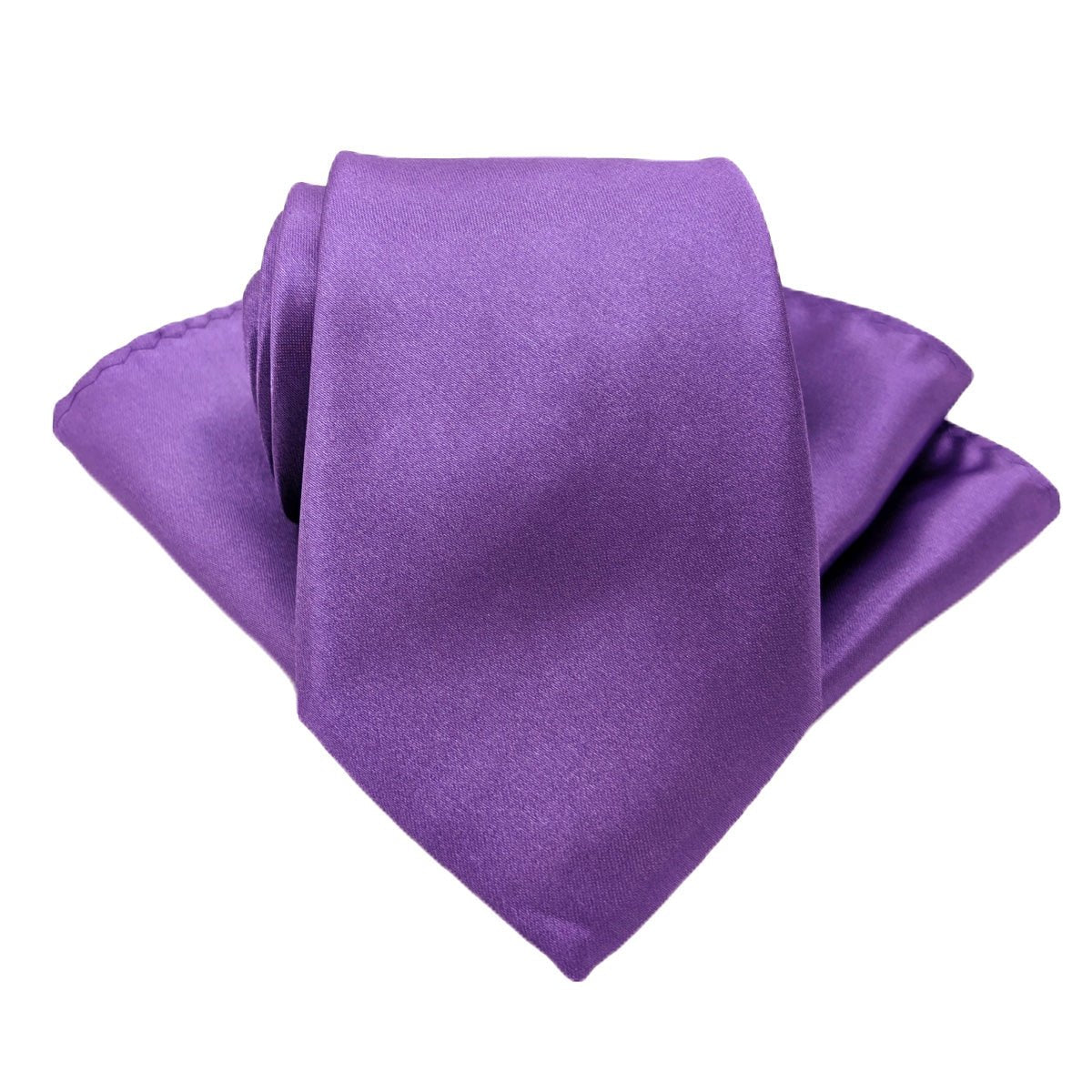 Deep Lilac Pocket Square - Wedding Pocket Square - Swagger & Swoon