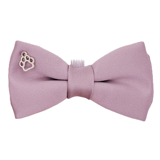 Lavender Frost Dog Bow Tie