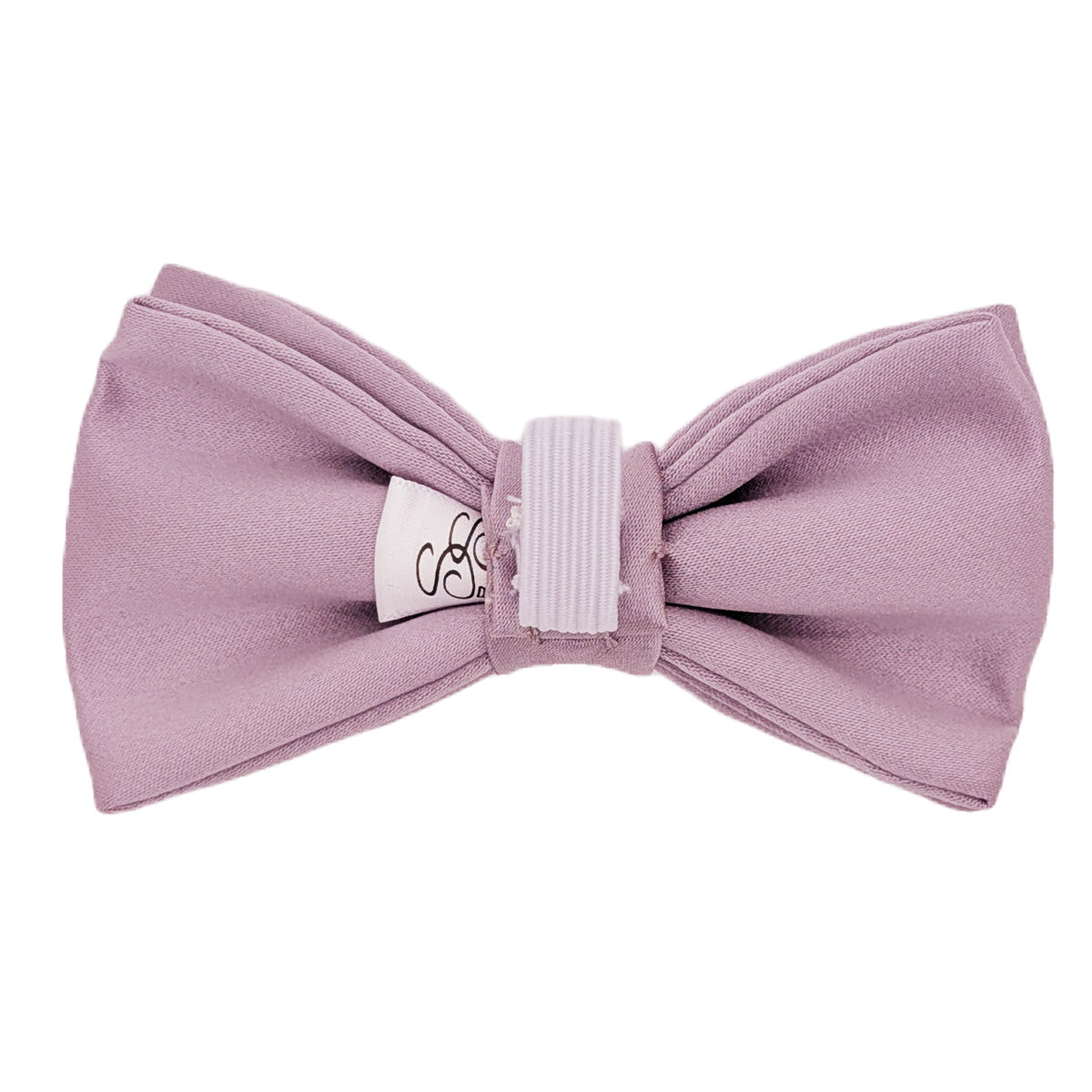 Lavender Frost Dog Bow Tie