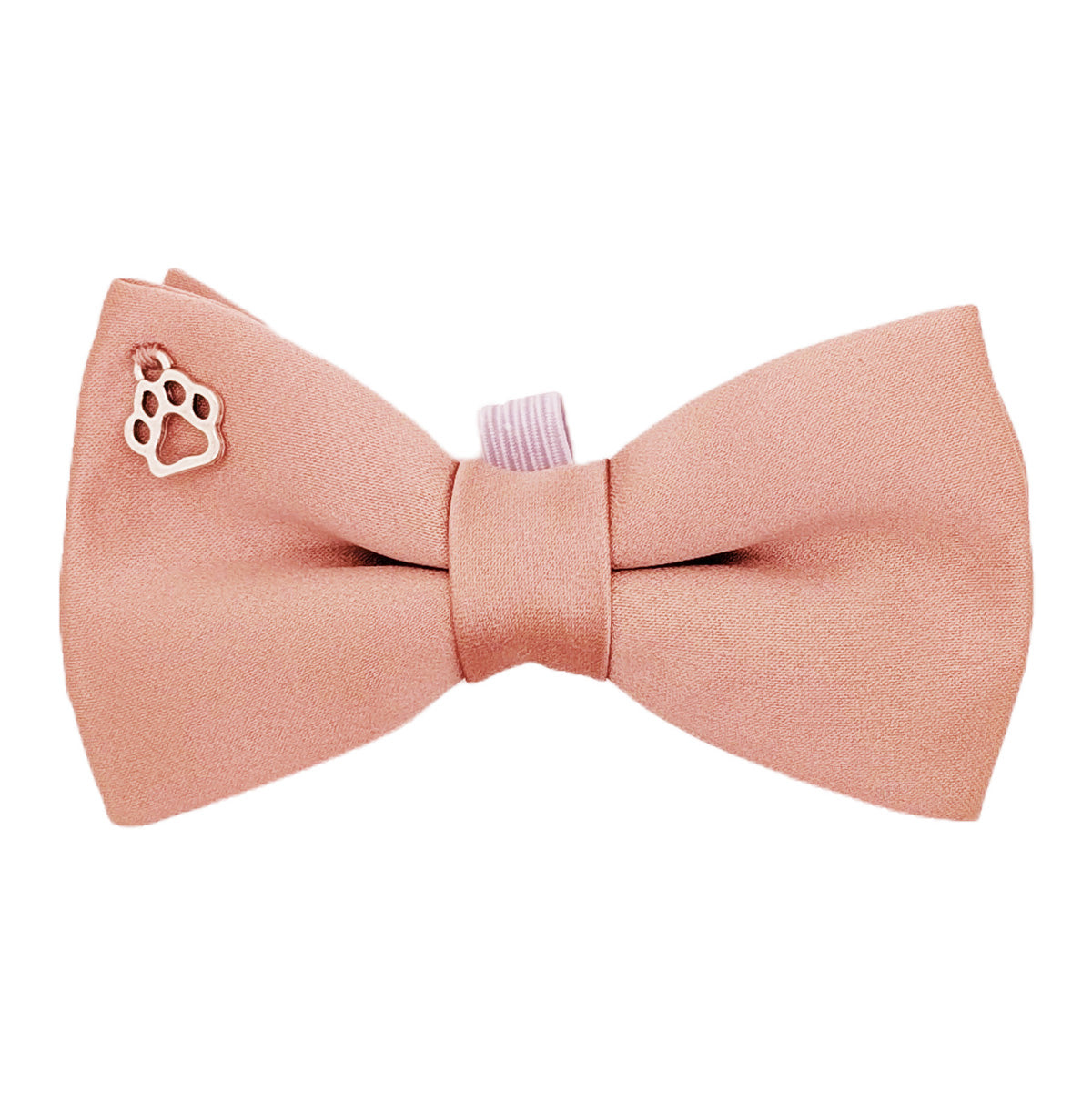 Copper Rose Dog Bow Tie