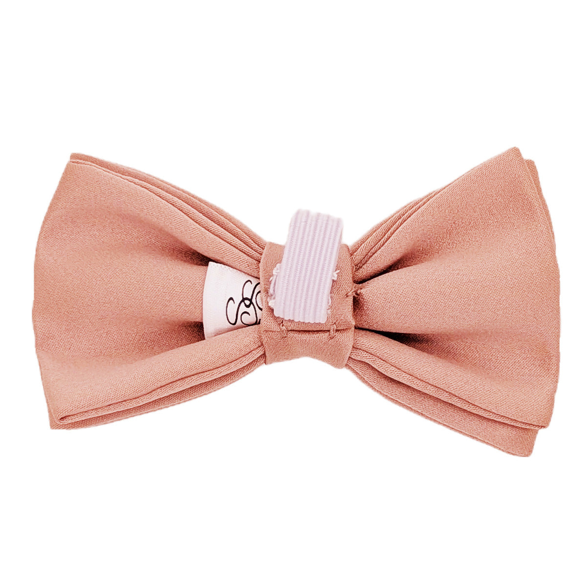 Copper Rose Dog Bow Tie