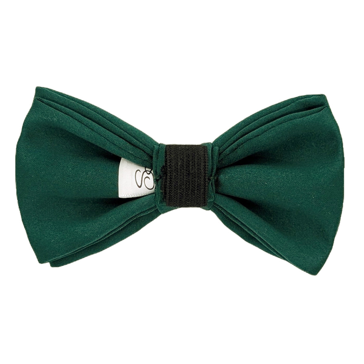 Hunter Green Dog Bow Tie