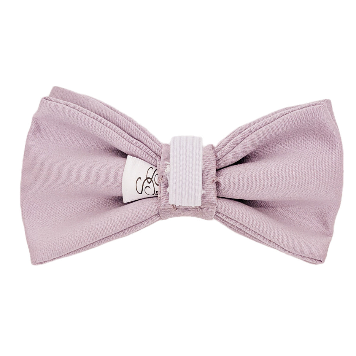 Lavender Fog Dog Bow Tie