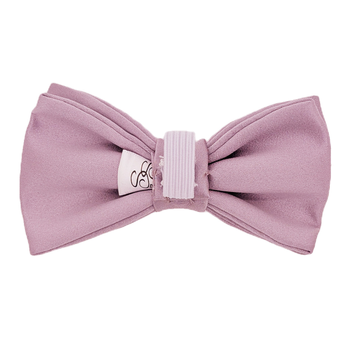 Vintage Mauve Dog Bow Tie