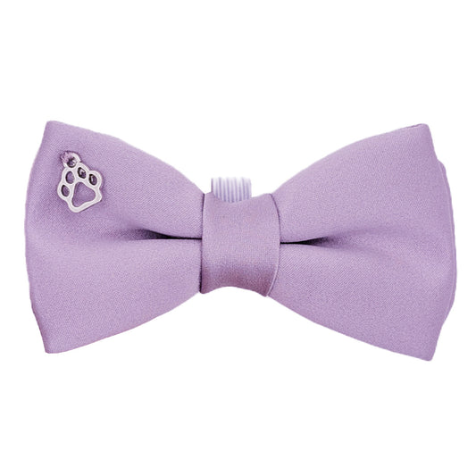 Mauve Dog Bow Tie