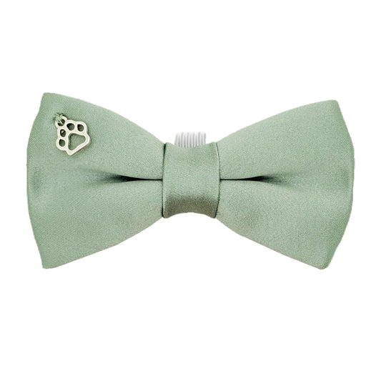 Sea Green Dog Bow Tie