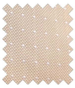 Dotty Ivory Wedding Swatch - Swatch - Swagger & Swoon