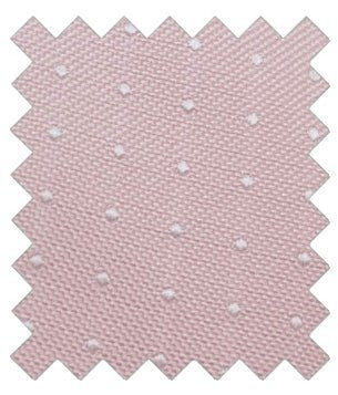 Dotty Pink Silk Wedding Swatch - Swatch - Swagger & Swoon