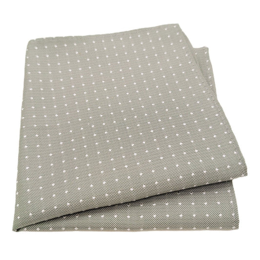 Dotty Sage Silk Pocket Square - Wedding Pocket Square - Swagger & Swoon