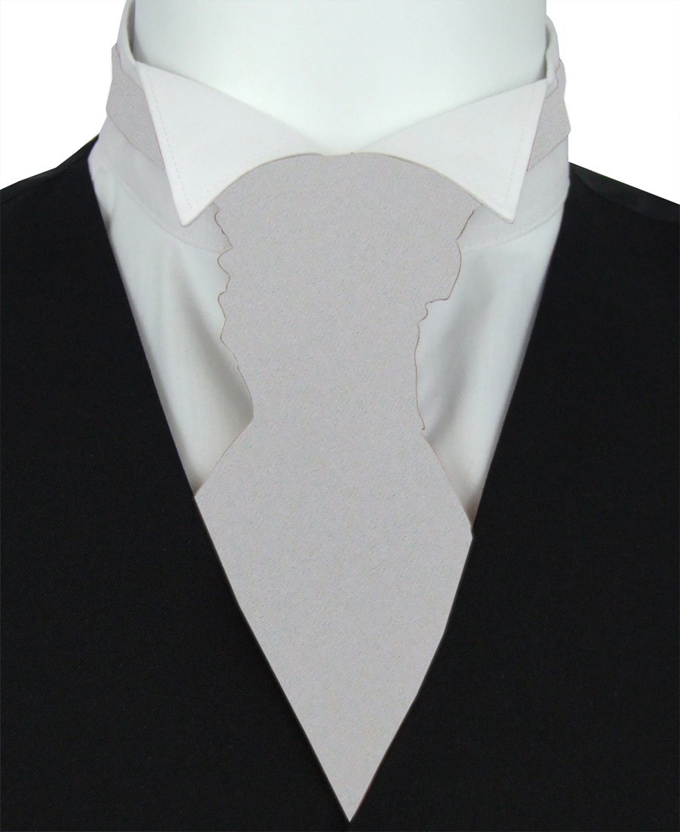 Dove Wedding Cravat - Wedding Cravat - Pre - Tied - Cravat Only - Swagger & Swoon