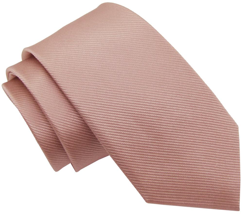 Dusky Blush Silk Wedding Tie - Wedding Tie - Regular - Tie Only - Swagger & Swoon