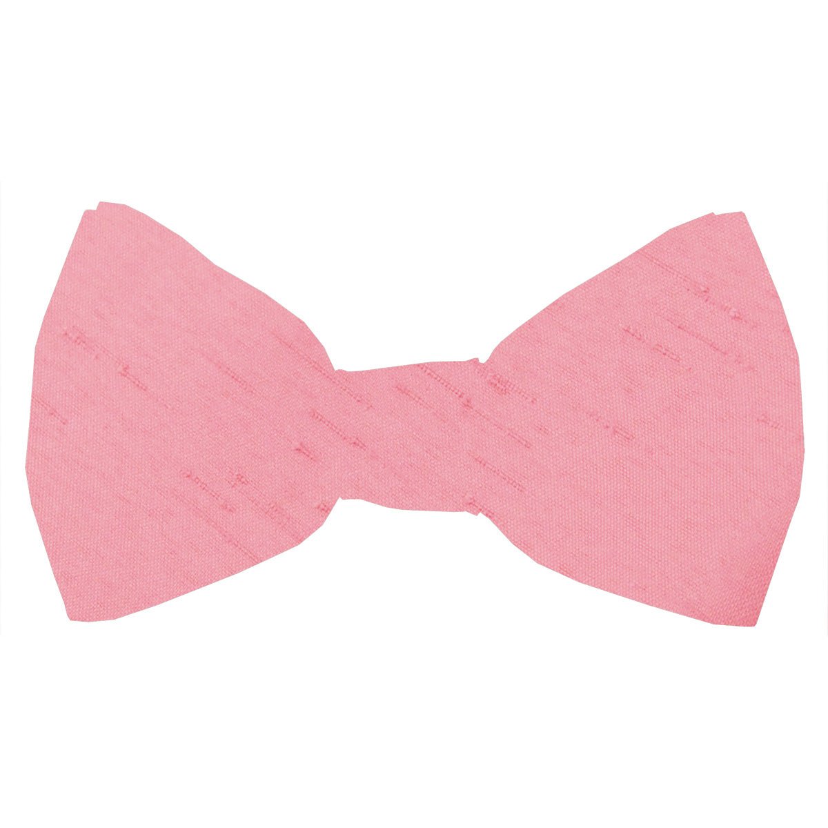 Dusky Pink Shantung Boys Bow Ties - Childrenswear - Neckstrap (Age 5 - 12) - Swagger & Swoon