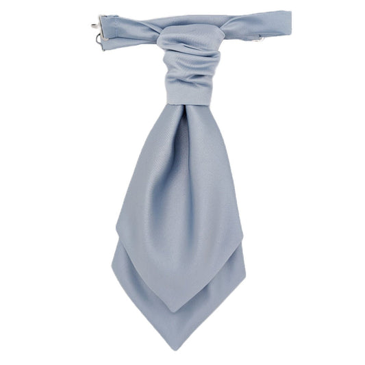 Dusty Blue Boys Wedding Cravat - Childrenswear - Swagger & Swoon