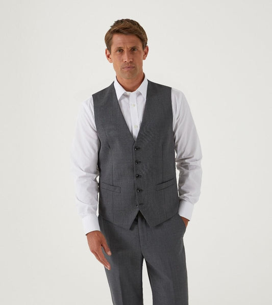 Farnham Grey Waistcoat - Waistcoats - 34R - Swagger & Swoon