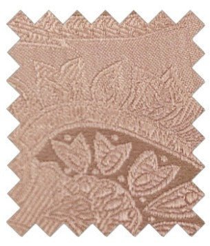 Fawn Paisley Silk Wedding Swatch - Swatch - Swagger & Swoon