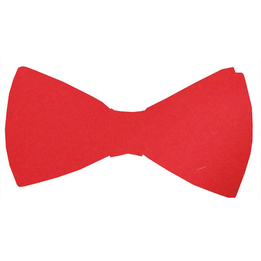 Flame Red Bow Tie - Wedding Bow Tie - Pre - Tied - Bow Tie Only - Swagger & Swoon