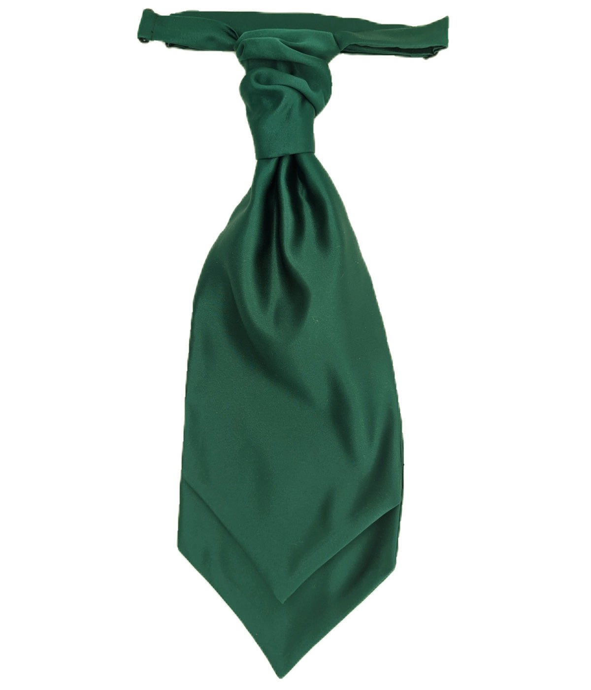 Forest Green Wedding Cravat - Wedding Cravat - Pre - Tied - Cravat Only - Swagger & Swoon