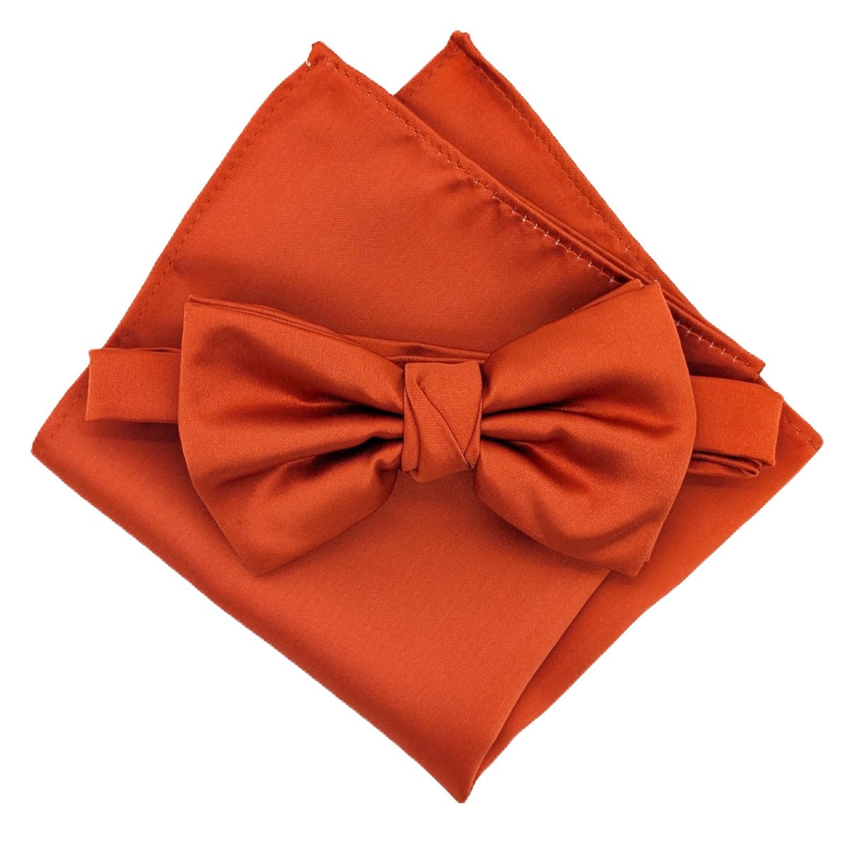 French Marigold Bow Tie - Wedding Bow Tie - Pre - Tied - Add Pocket Square - Save £1.00 - Swagger & Swoon