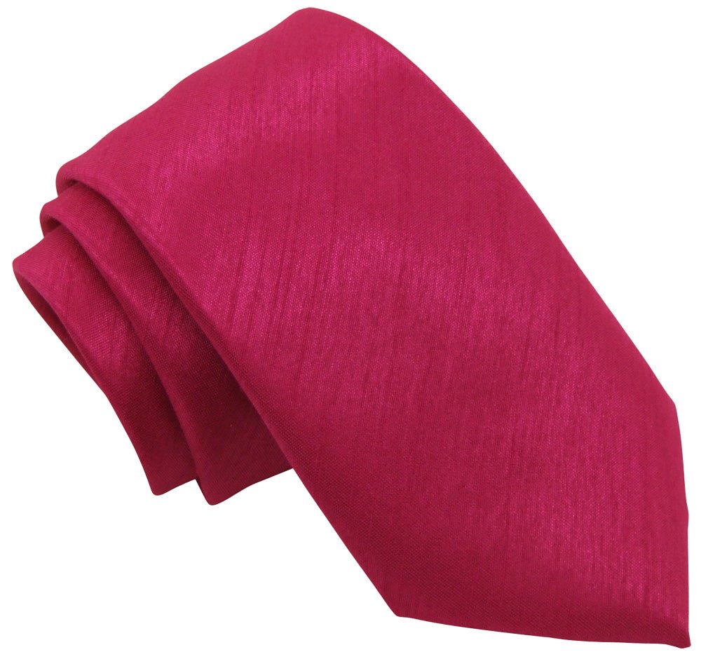 Fuchsia Shantung Wedding Swatch - Swatch - Swagger & Swoon