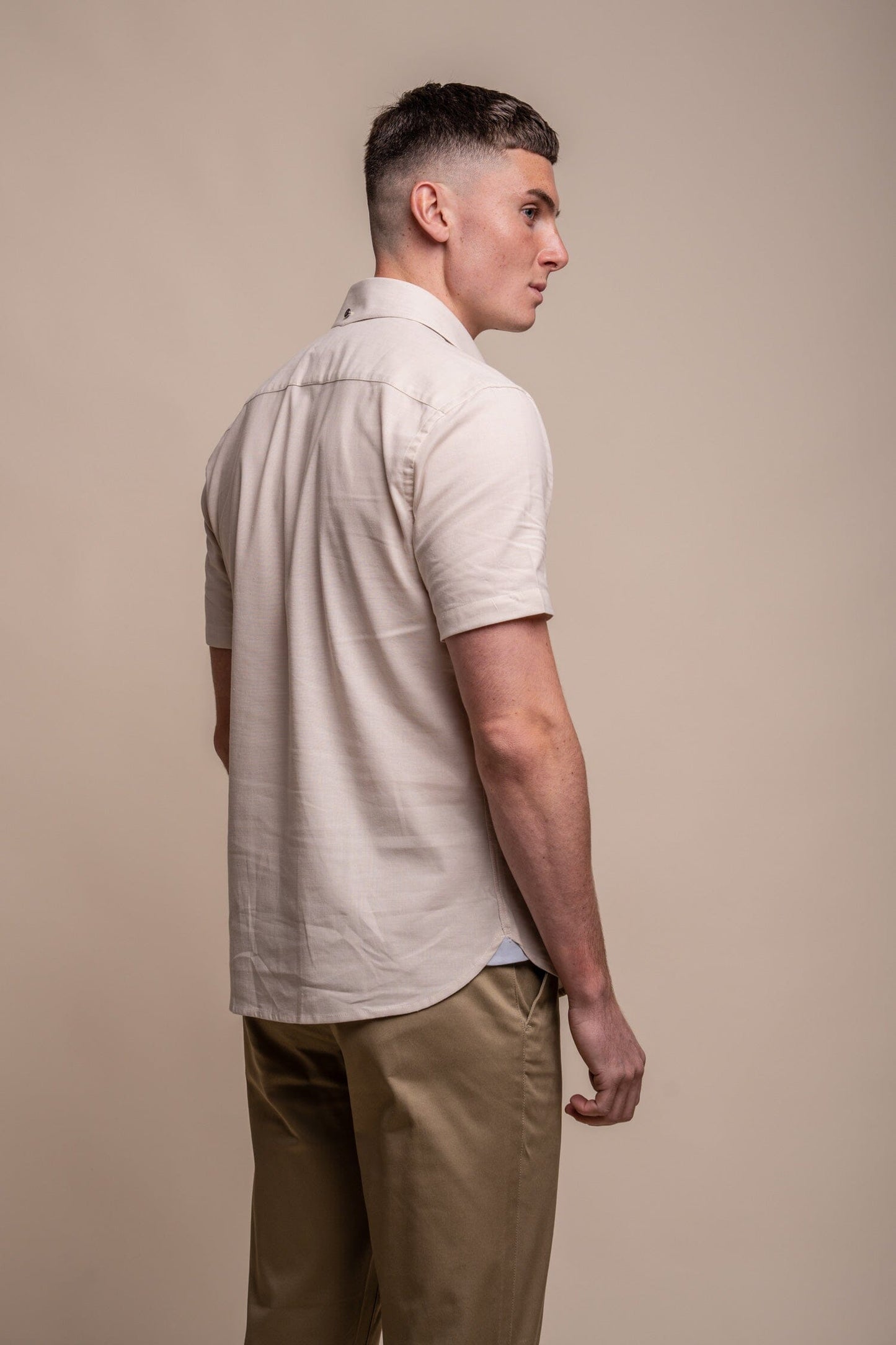 Fuego Sand Linen Shirt - Shirts - - THREADPEPPER