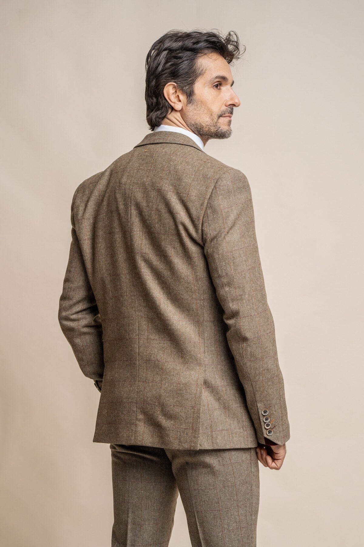 Gaston Sage Tweed Blazer - Blazers & Jackets - 