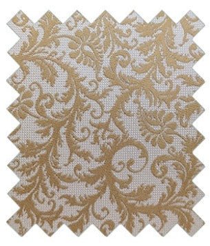 Gold Venetian Paisley Wedding Swatch - Swatch - Swagger & Swoon