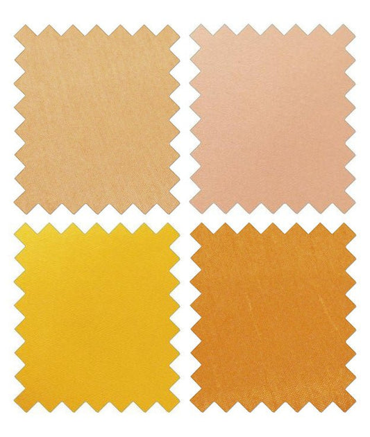 Gold Wedding Tie Swatch Pack - Swatch - Swagger & Swoon