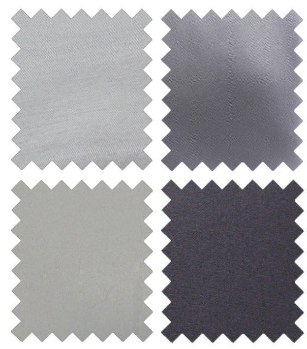 Grey Wedding Tie Swatch Pack - Swatch - Swagger & Swoon