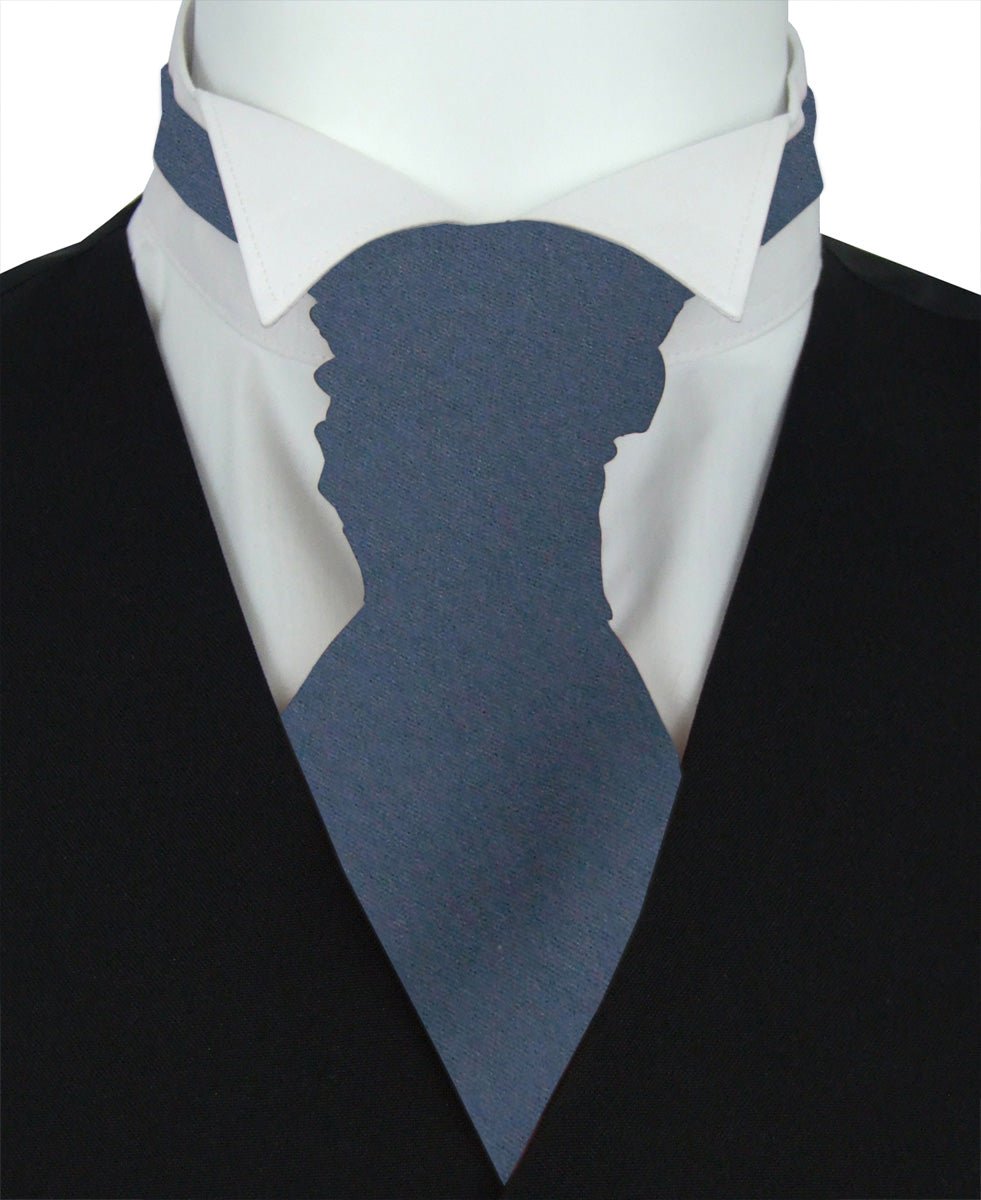 Gunmetal Boys Wedding Cravat - Childrenswear - Swagger & Swoon