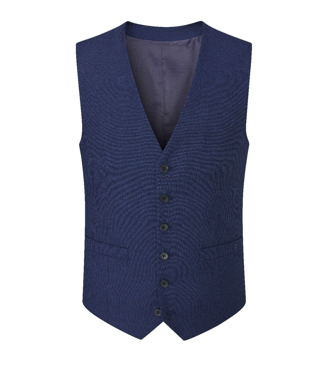 Harcourt Navy Waistcoat - Waistcoats - 34R - Double Breasted - Swagger & Swoon