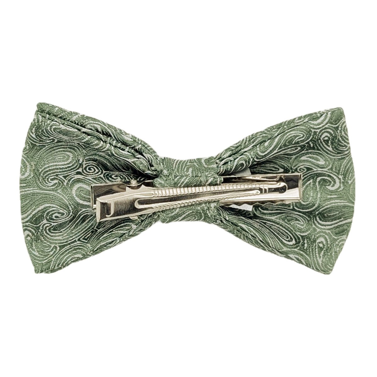 Sage Paisley Hair Bow