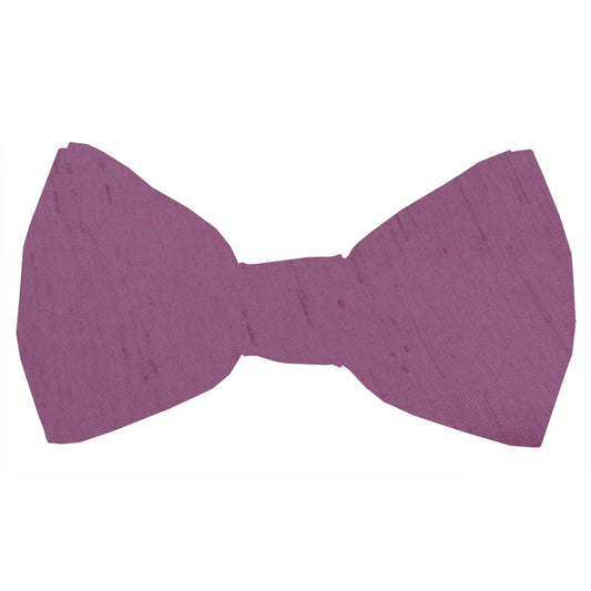 Heather Shantung Boys Bow Ties - Childrenswear - Neckstrap (Age 5 - 12) - Swagger & Swoon