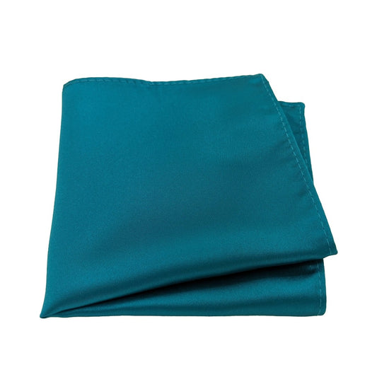 Teal Pocket Square