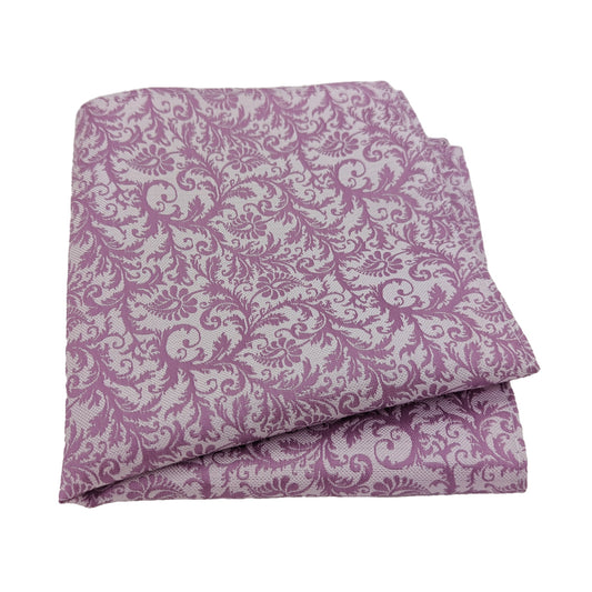 Lilac Venetian Paisley Pocket Square