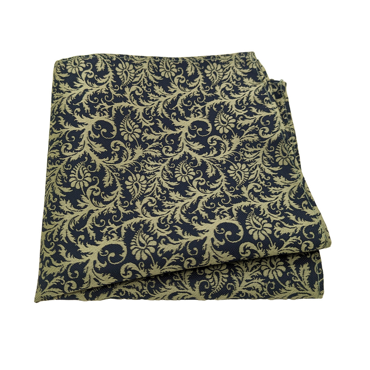 Sage Venetian Paisley Pocket Square