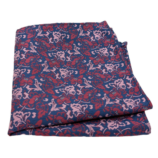 Berry Leaves Pocket Square