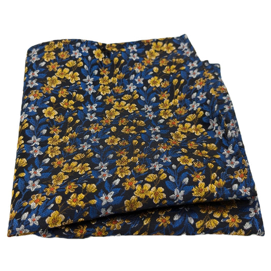 Yellow Hedgerow Pocket Square