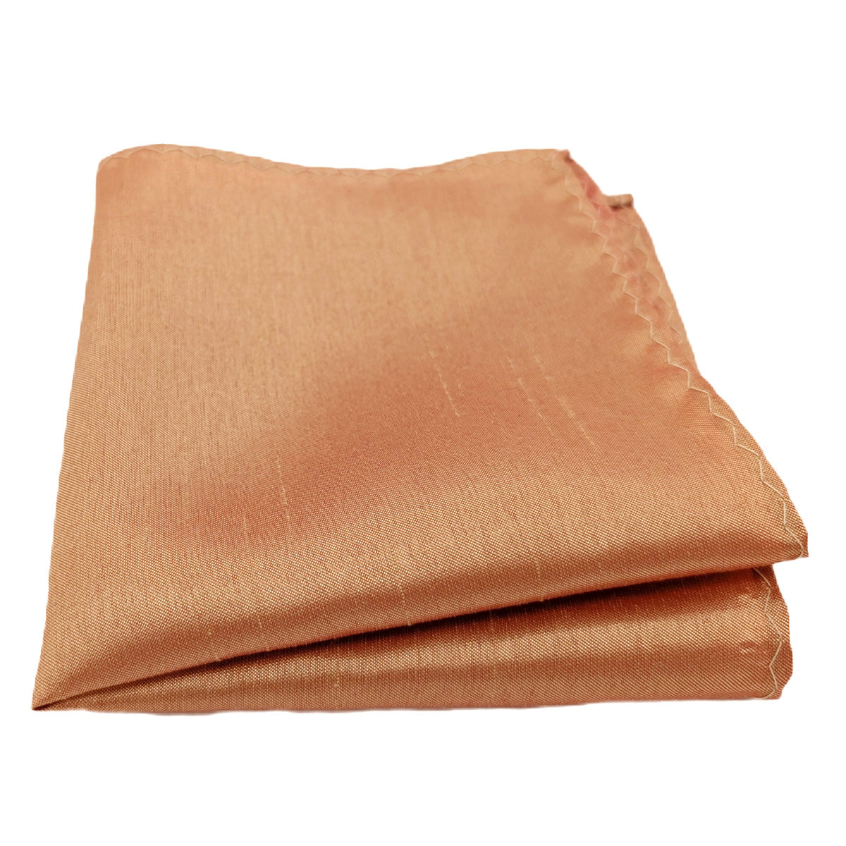 Molten Gold Shantung Pocket Square