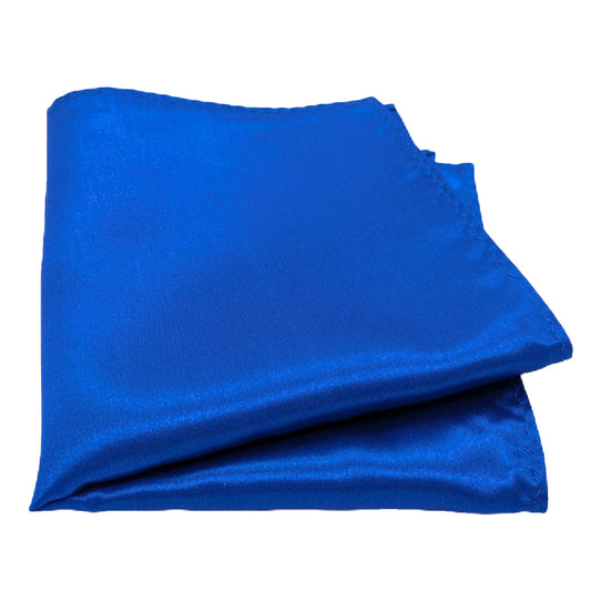 Cobalt Pocket Square