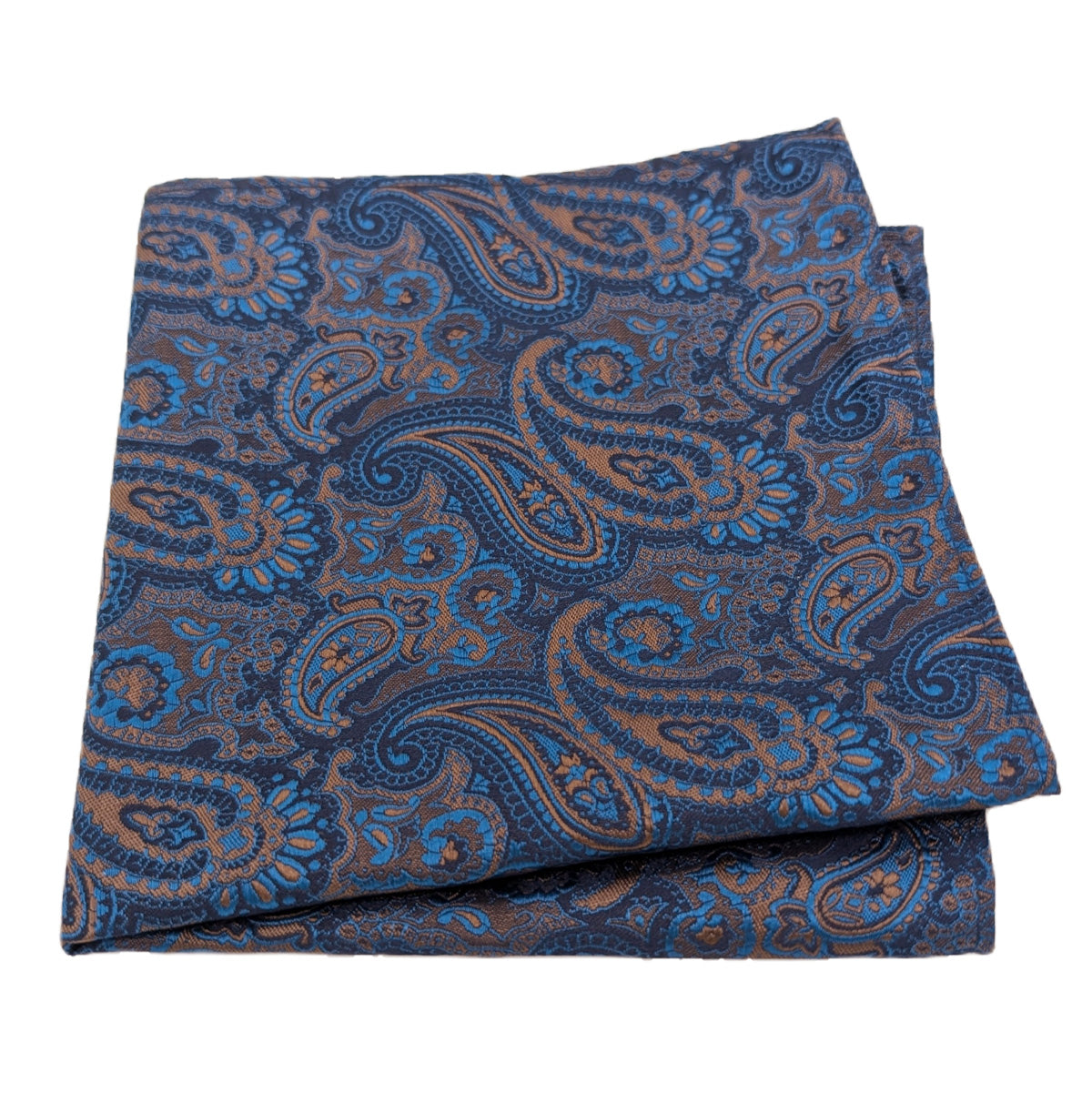 Royal Blue Antique Paisley Wedding Swatch