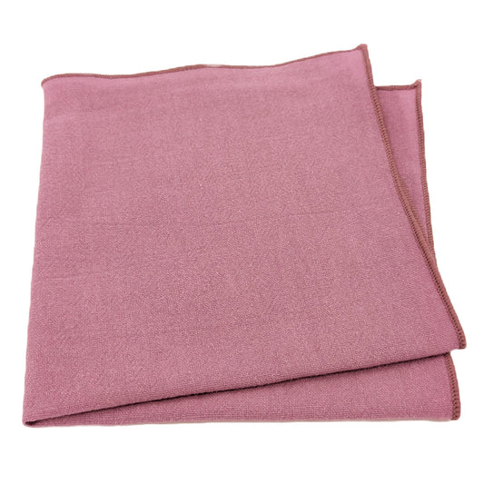 Purple Orchid Cotton Pocket Square