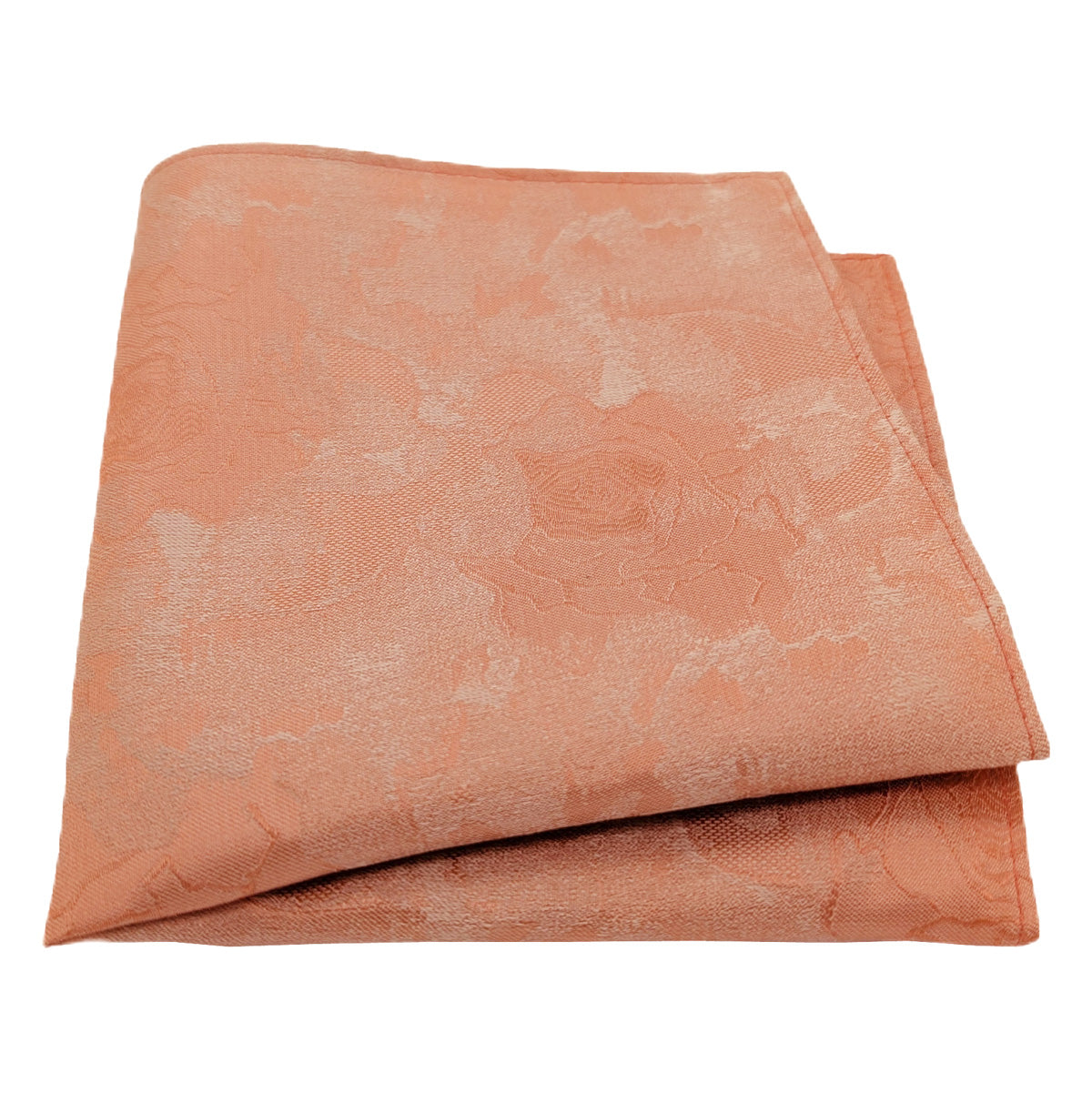 Peach Roses Silk Wedding Swatch