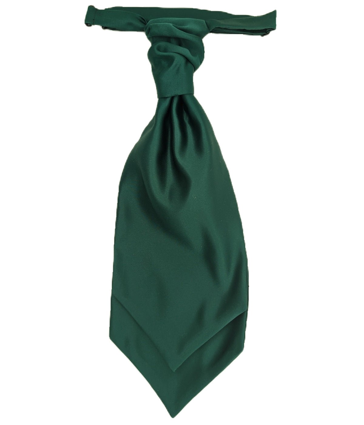 Hunter Green Wedding Cravat - Wedding Cravat - Pre - Tied - Cravat Only - Swagger & Swoon