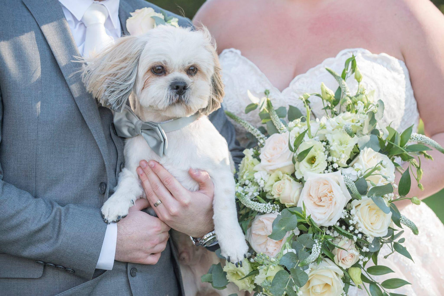 Hydrangea Dog Bow Tie - Dog - Small - Swagger & Swoon