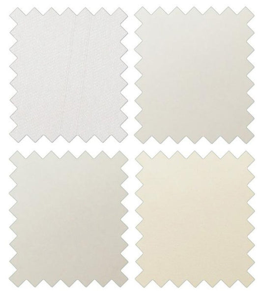 Ivory Wedding Tie Swatch Pack