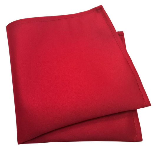 Lava Red Pocket Square - Wedding Pocket Square - Swagger & Swoon